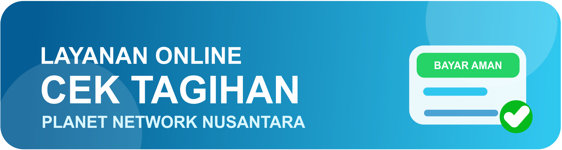 Layanan Online Cek Tagihan
